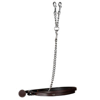 Dyon WO Leather halter with chain