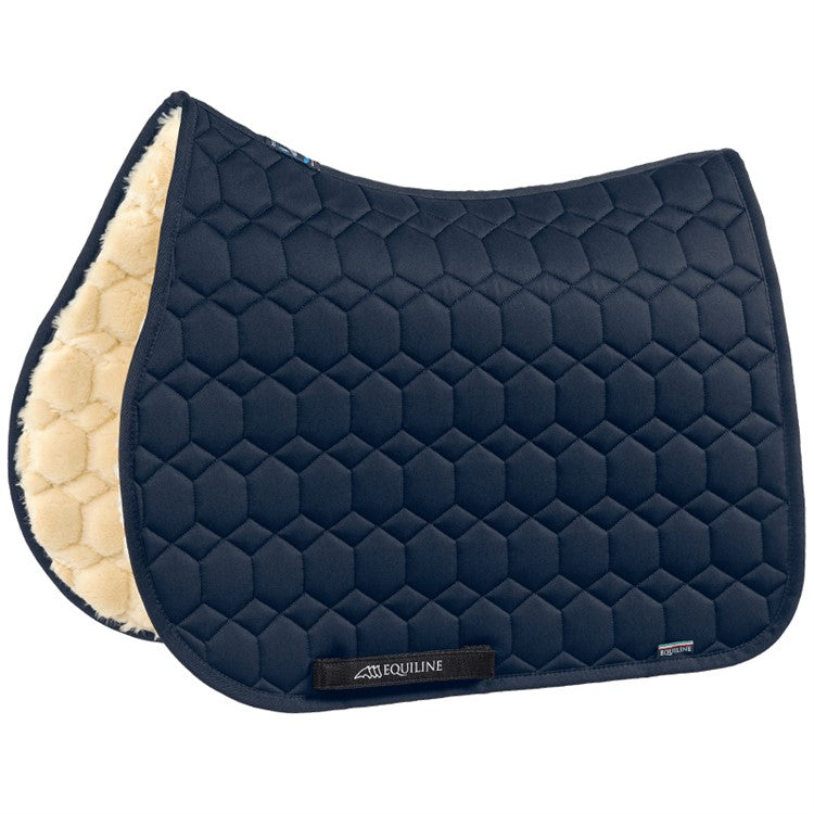Equiline Exatron artificial sheepskin jumping saddle pad