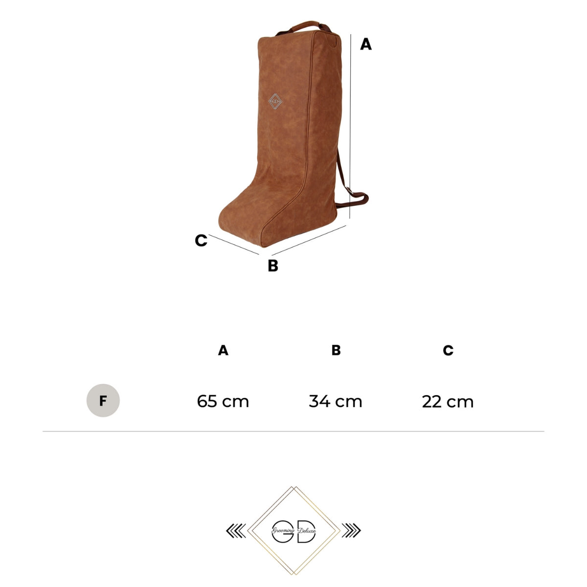 Grooming Deluxe Boots bag