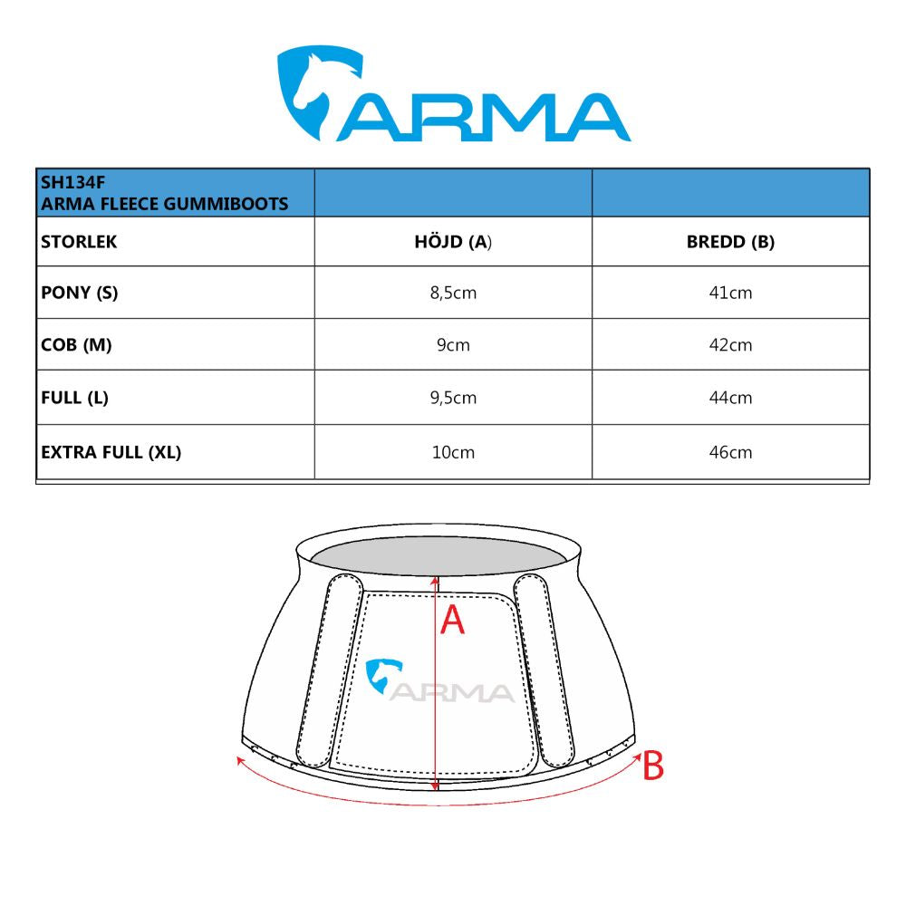 ARMA Fleece Gummiboots
