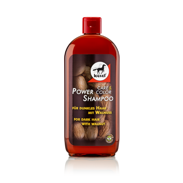 Leovet Power shampoo with walnut for dark horses