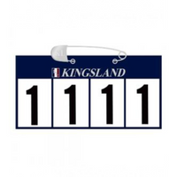 Kingsland Classic Number tag 4 digits 2-pack