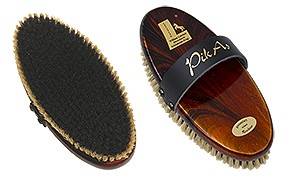 Pik As beechwood hairbrush with pure horsehair