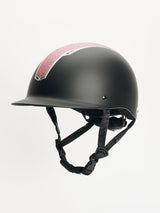 Jacson Philly Riding Helmet Mips Black/Pink Glitter