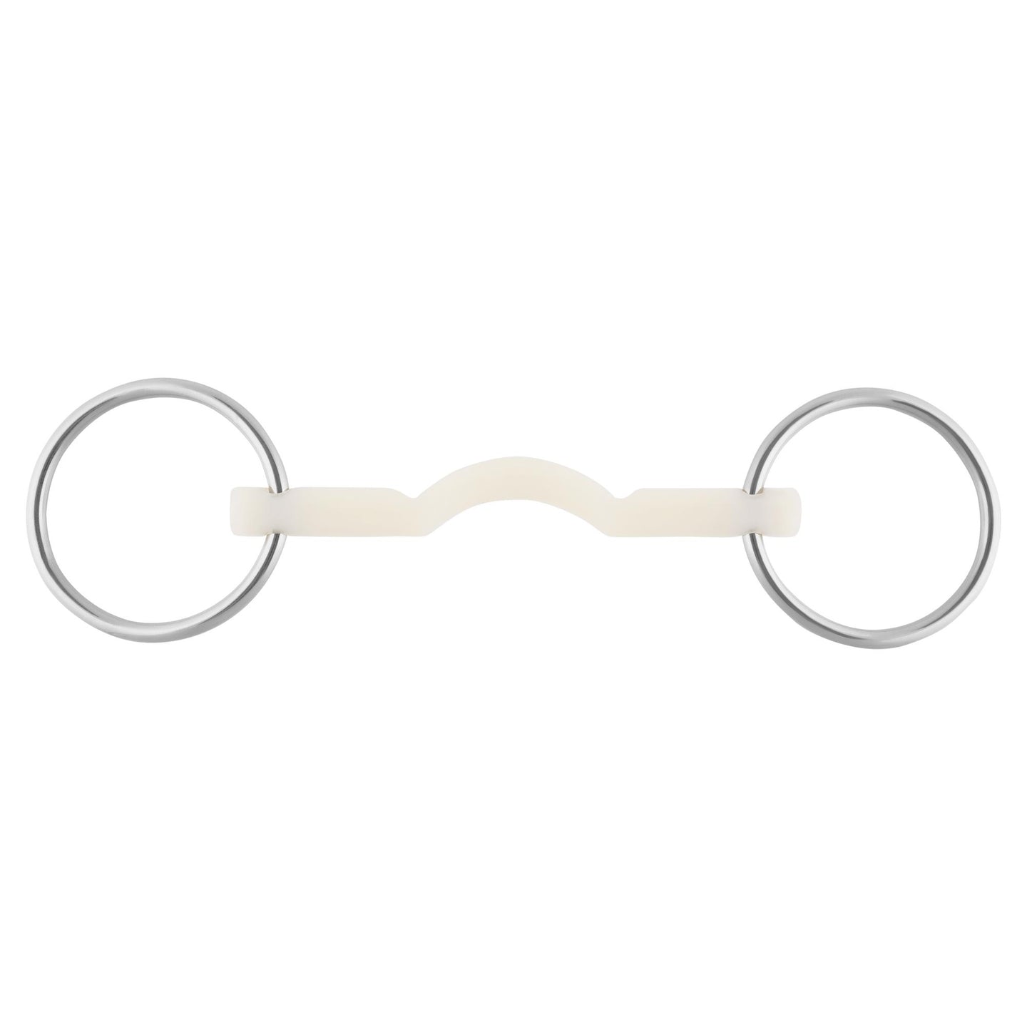 Nathe Mullen mouth loose rings with port hard