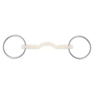 Nathe Mullen mouth loose rings with port hard