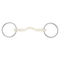 Nathe Mullen mouth loose rings with port hard