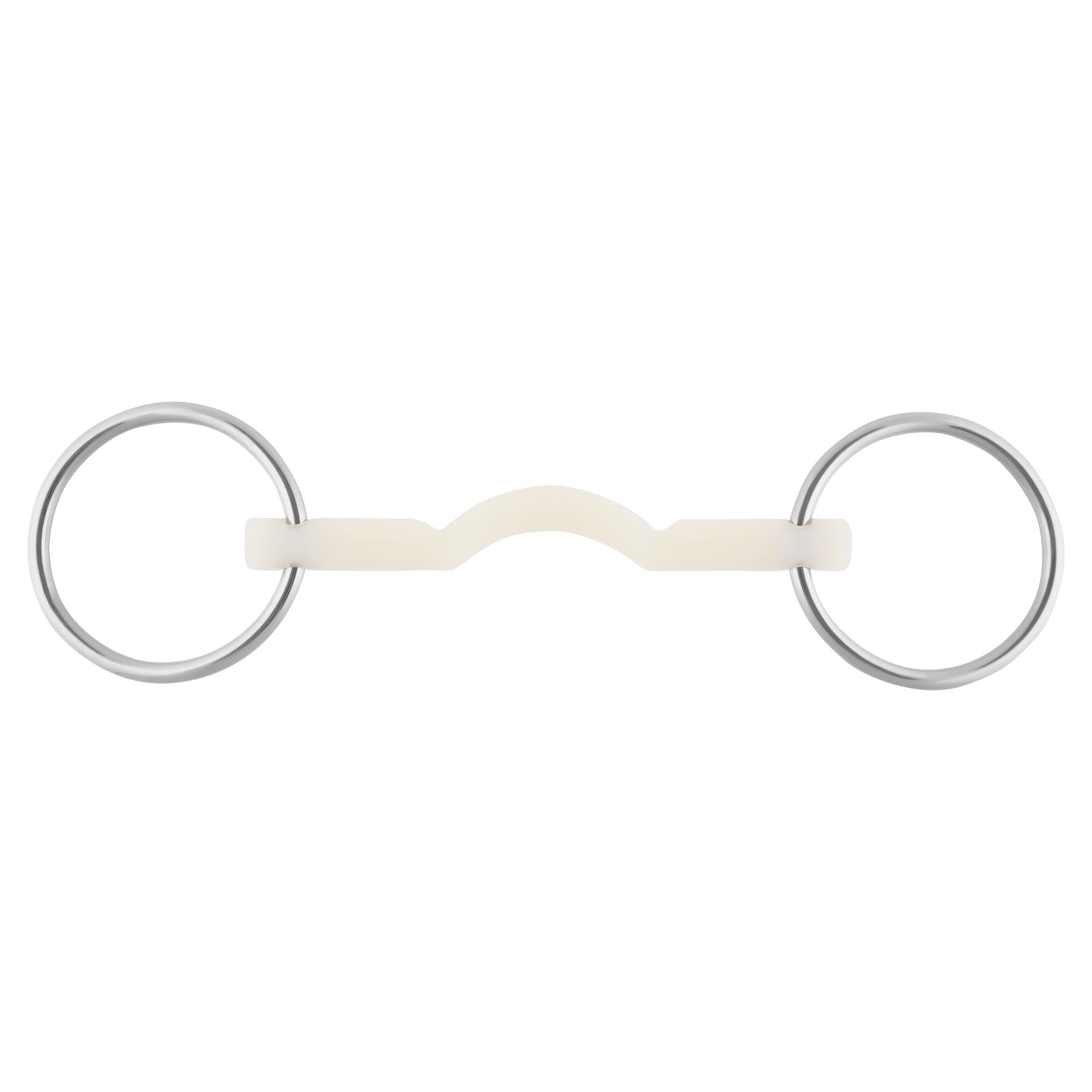 Nathe Mullen mouth loose rings with port hard