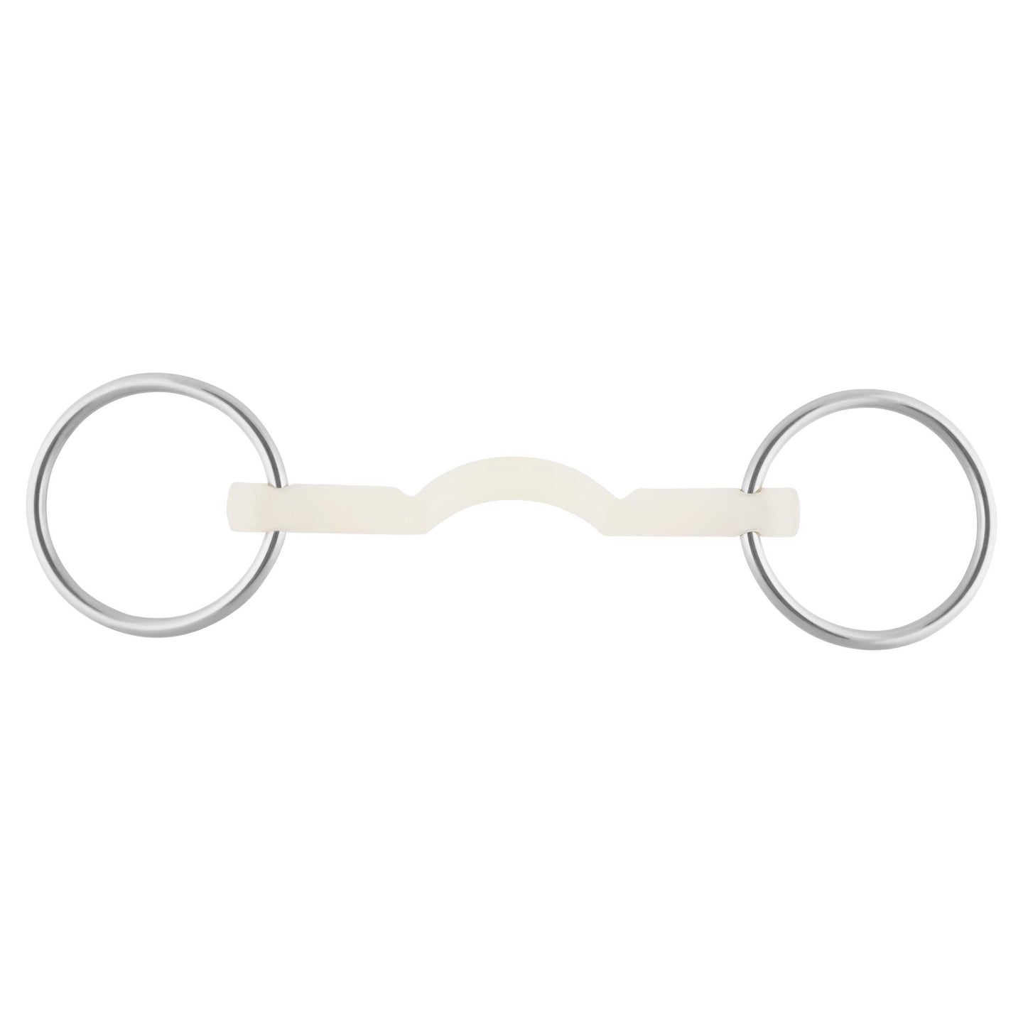 Nathe Mullen mouth loose rings with port soft