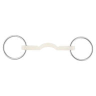 Nathe Mullen mouth loose rings with port soft