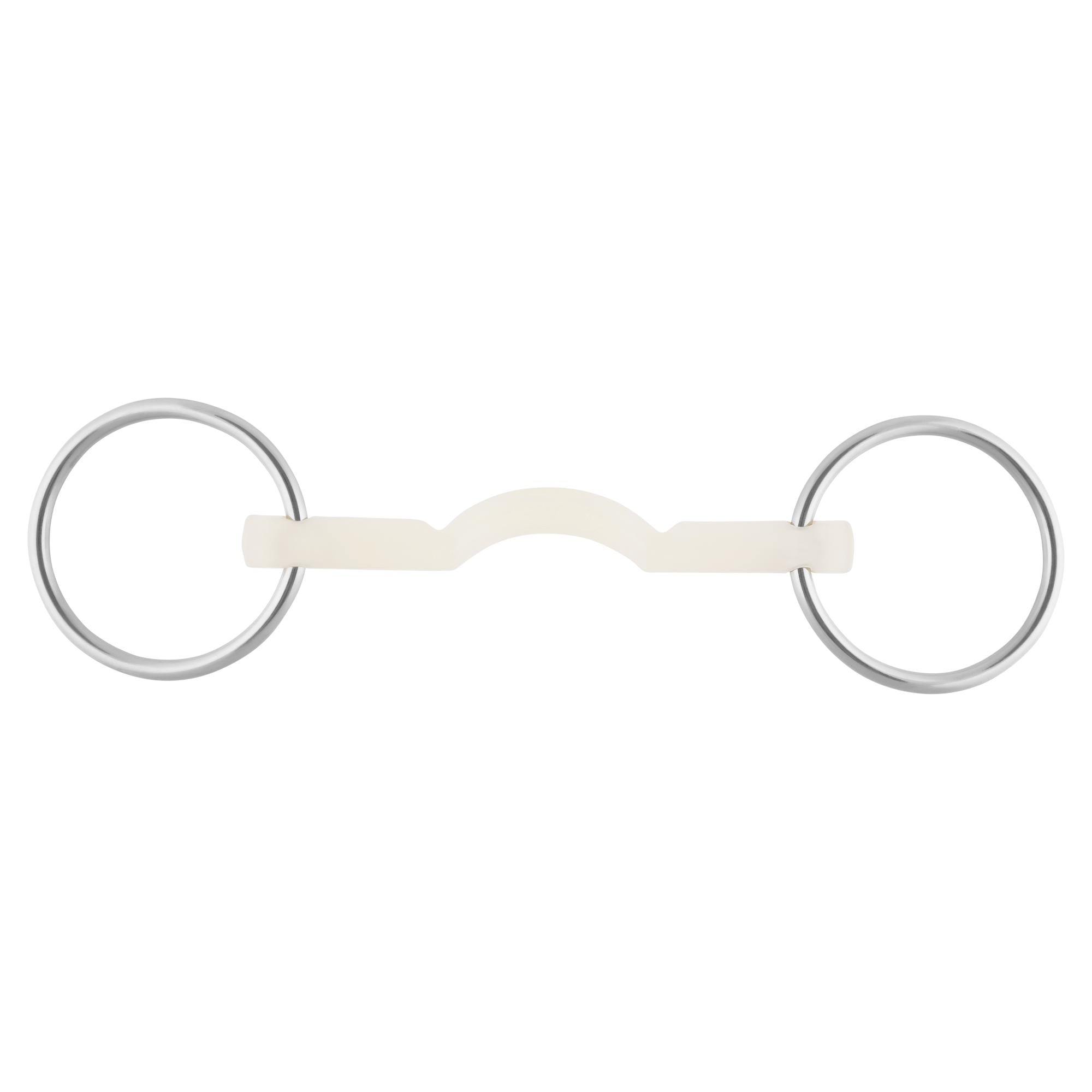 Nathe Mullen mouth loose rings with port soft
