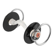 Nathe Standard with port loose rings + extra small ring