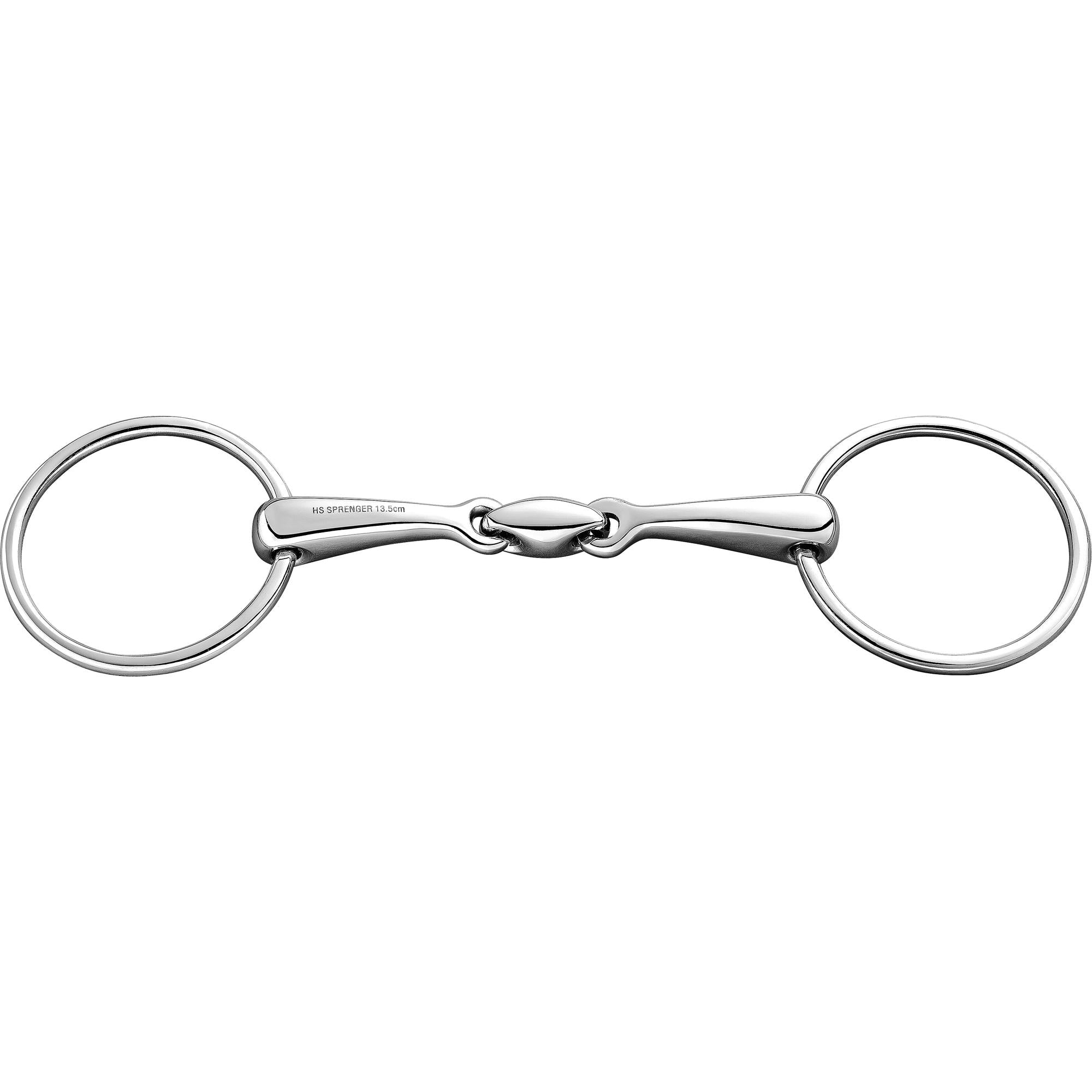 Sprenger ST bridle loose rings 3-piece
