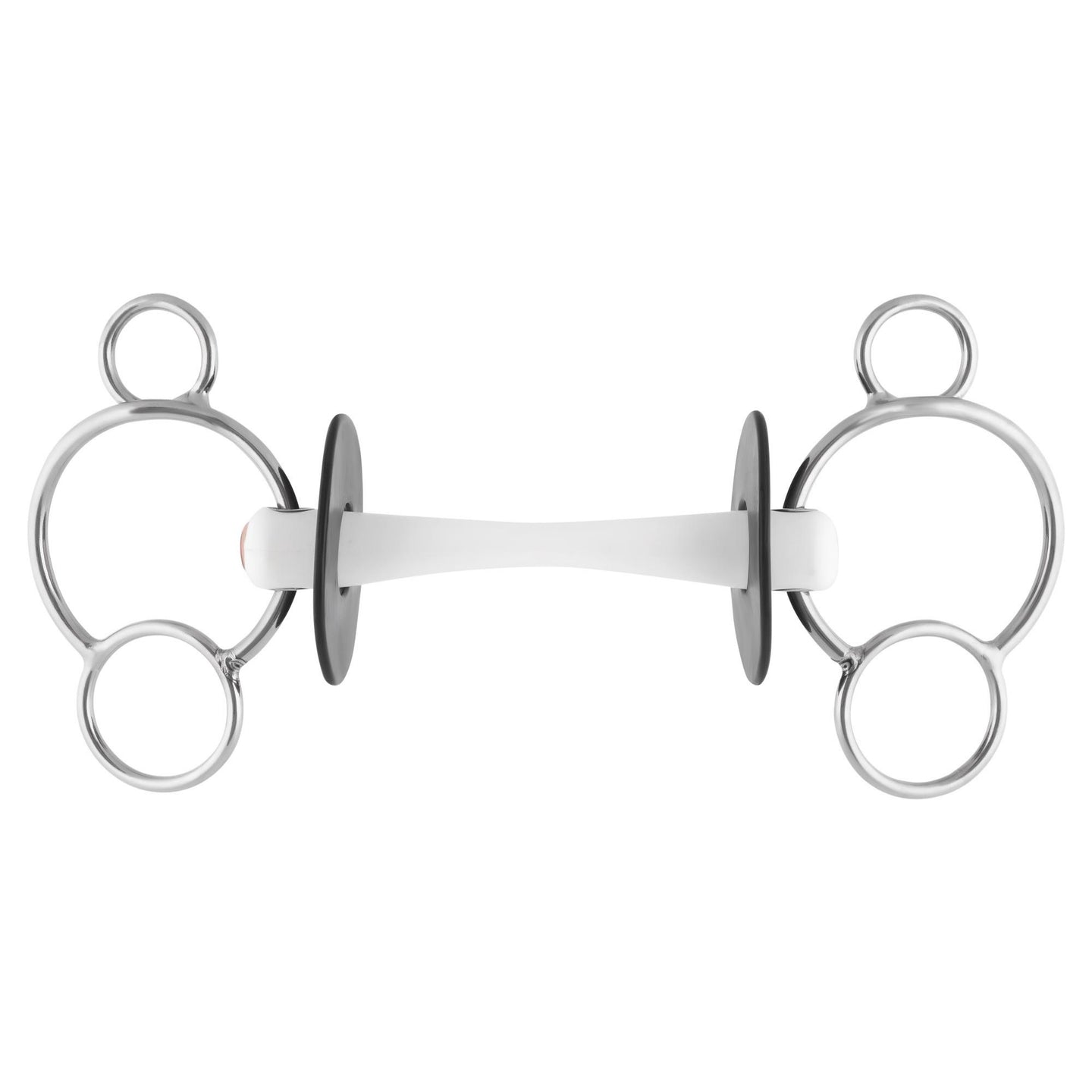 Nathe 3-ring flexible mullen mouth