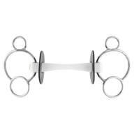 Nathe 3-ring flexible mullen mouth