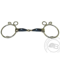 Bombers Curb gag Snaffle Lock Up