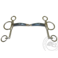 Bombers Pelham 55 Snaffle Lock Up