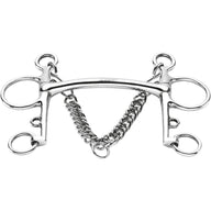 Sprenger ST pelham curved mullen mouth lång skänkel