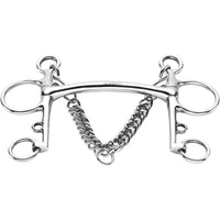 Sprenger ST pelham curved mullen mouth lång skänkel