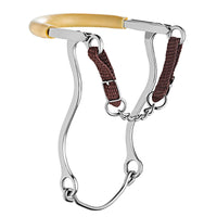 Sprenger Hackamore with rubber, long shank