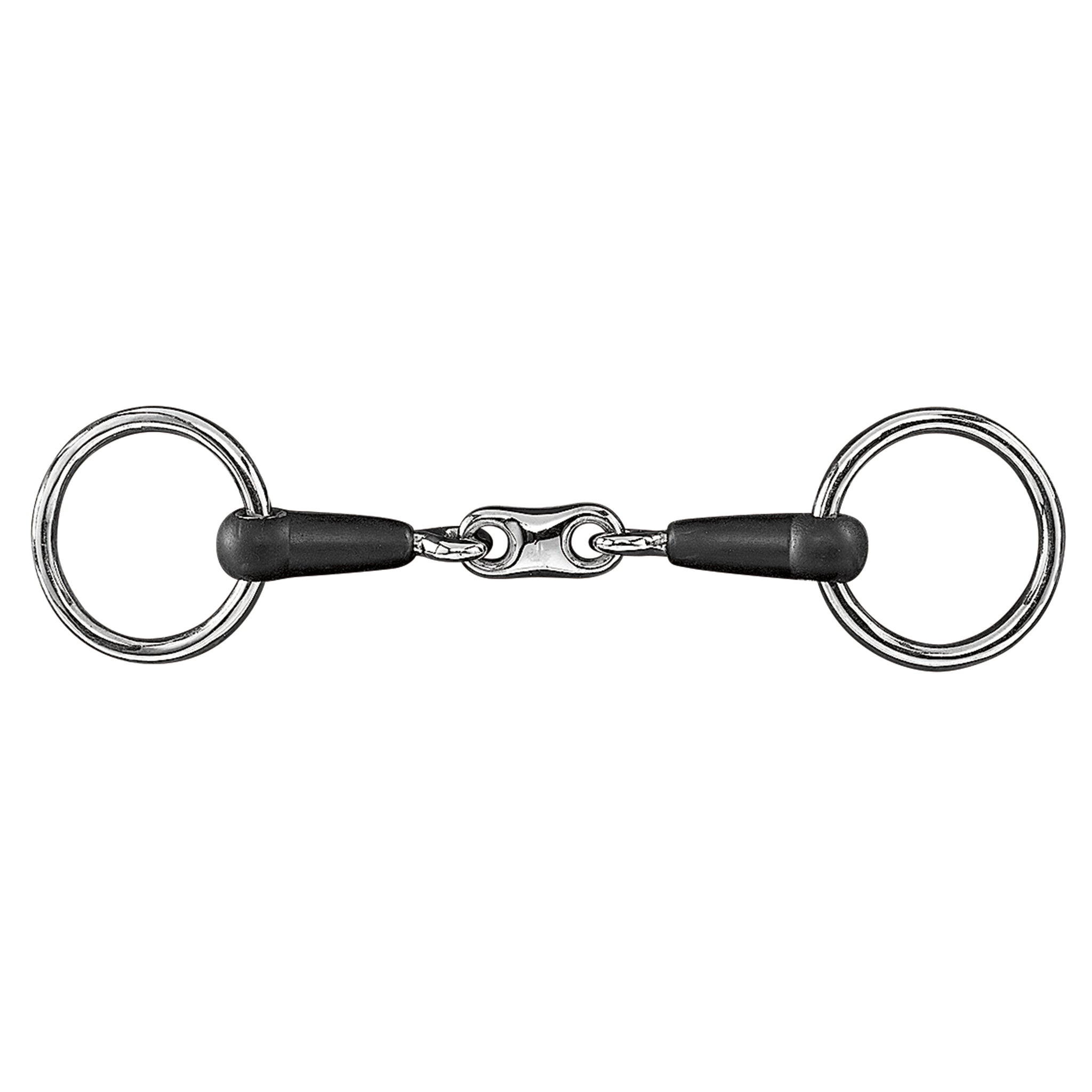 Källquist Snaffle Bit Rubber Covered 3-piece