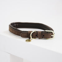 Kentucky Hundhalsband Velvet leather