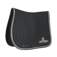Kentucky Saddle Pad Leather Fishbone Jump