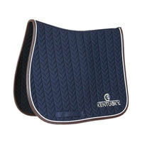 Kentucky Saddle Pad Leather Fishbone Jump