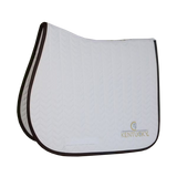 Kentucky Saddle Pad Leather Fishbone Jumping