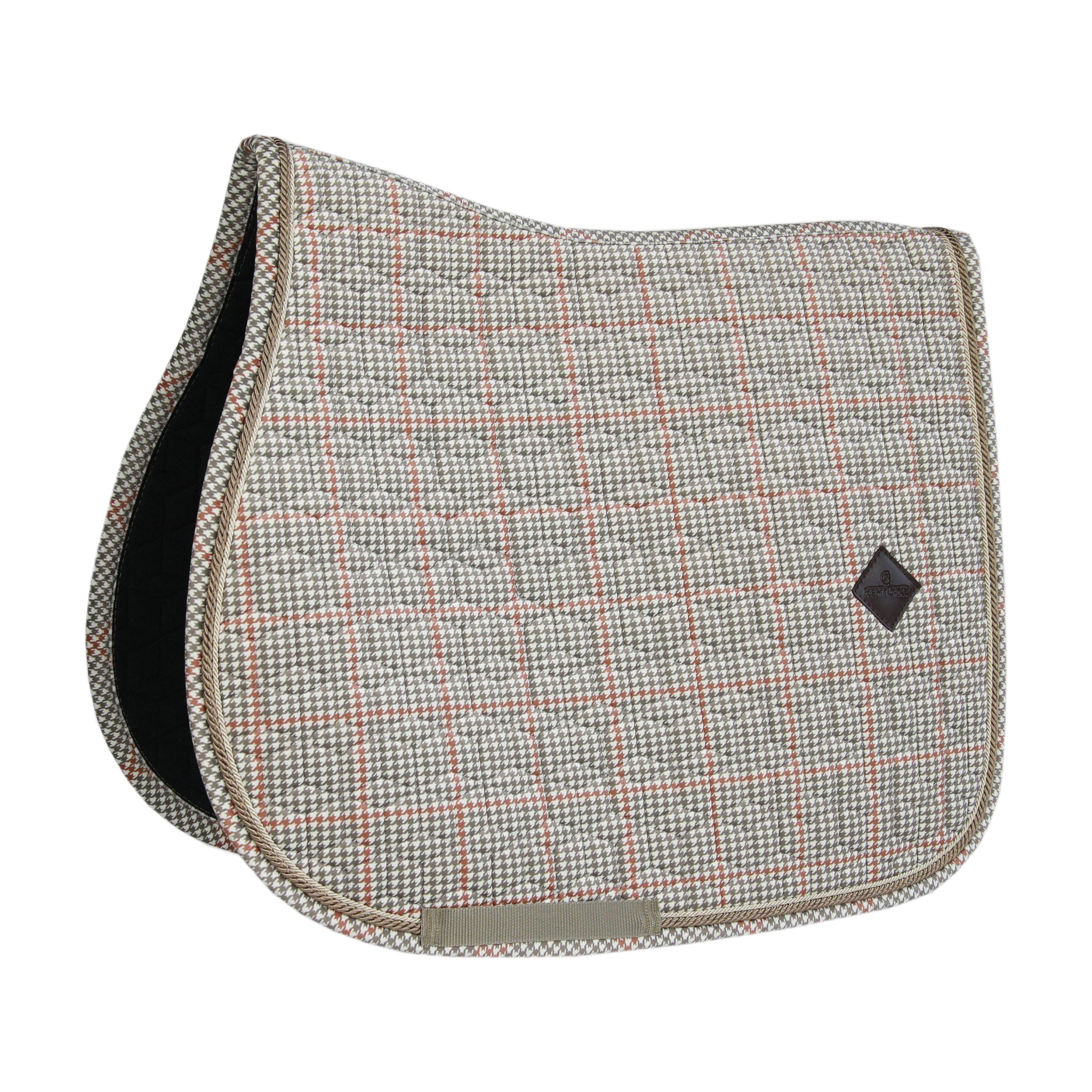 Kentucky Saddle Pad Houndstooth Jump