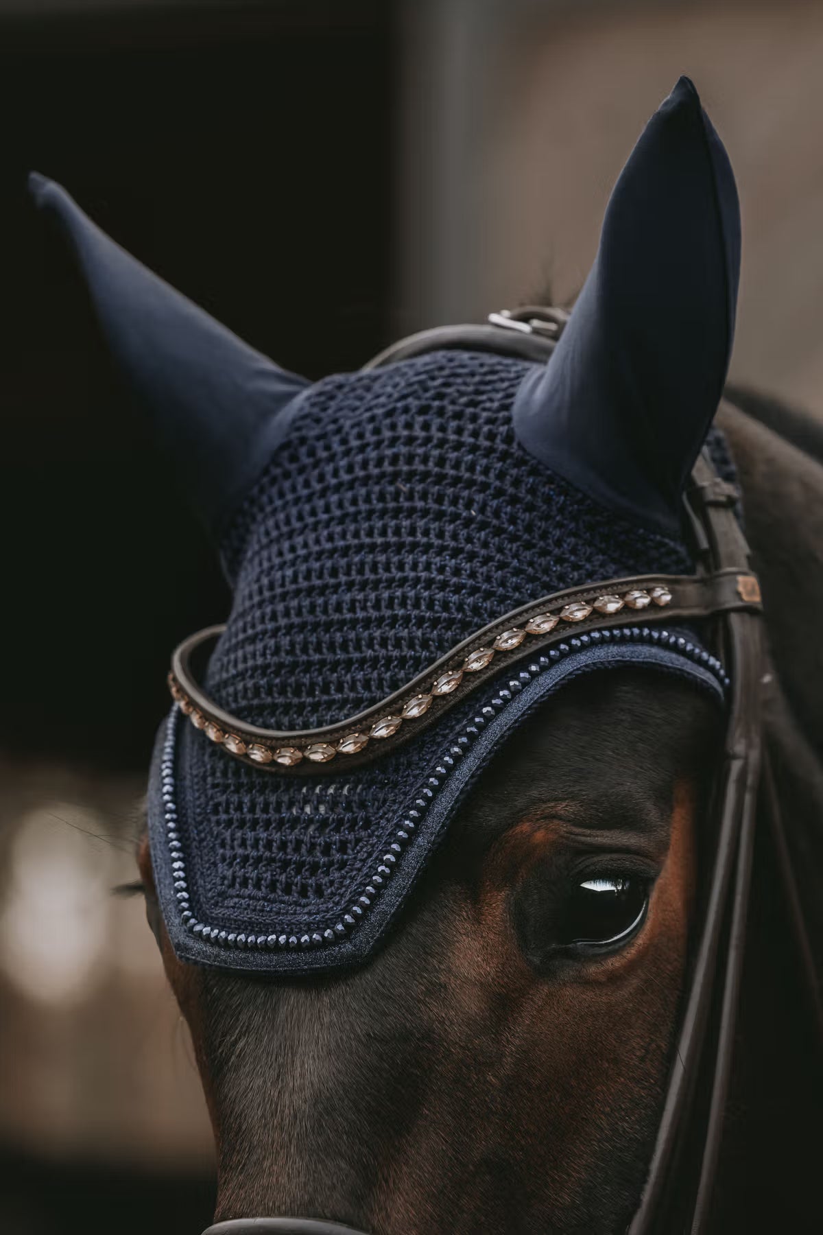 Kentucky Fly Veil Glitter Rope Pony