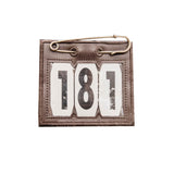 Kentucky Nummerlapp med säkerhetsnål