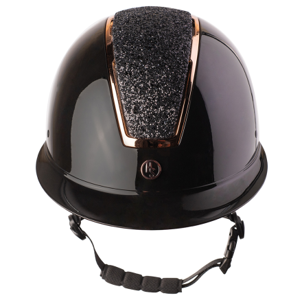 HS Mips Vision Riding Helmet Glossy/Glitter rose gold