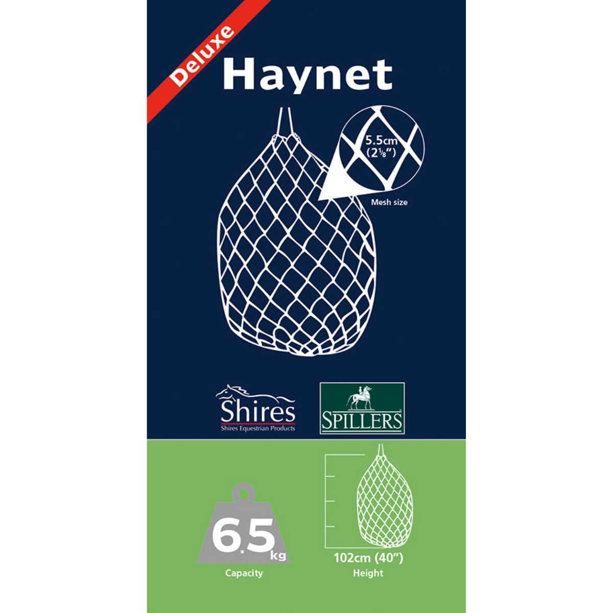 Shires Delux Hönät - 5,5cm maskor