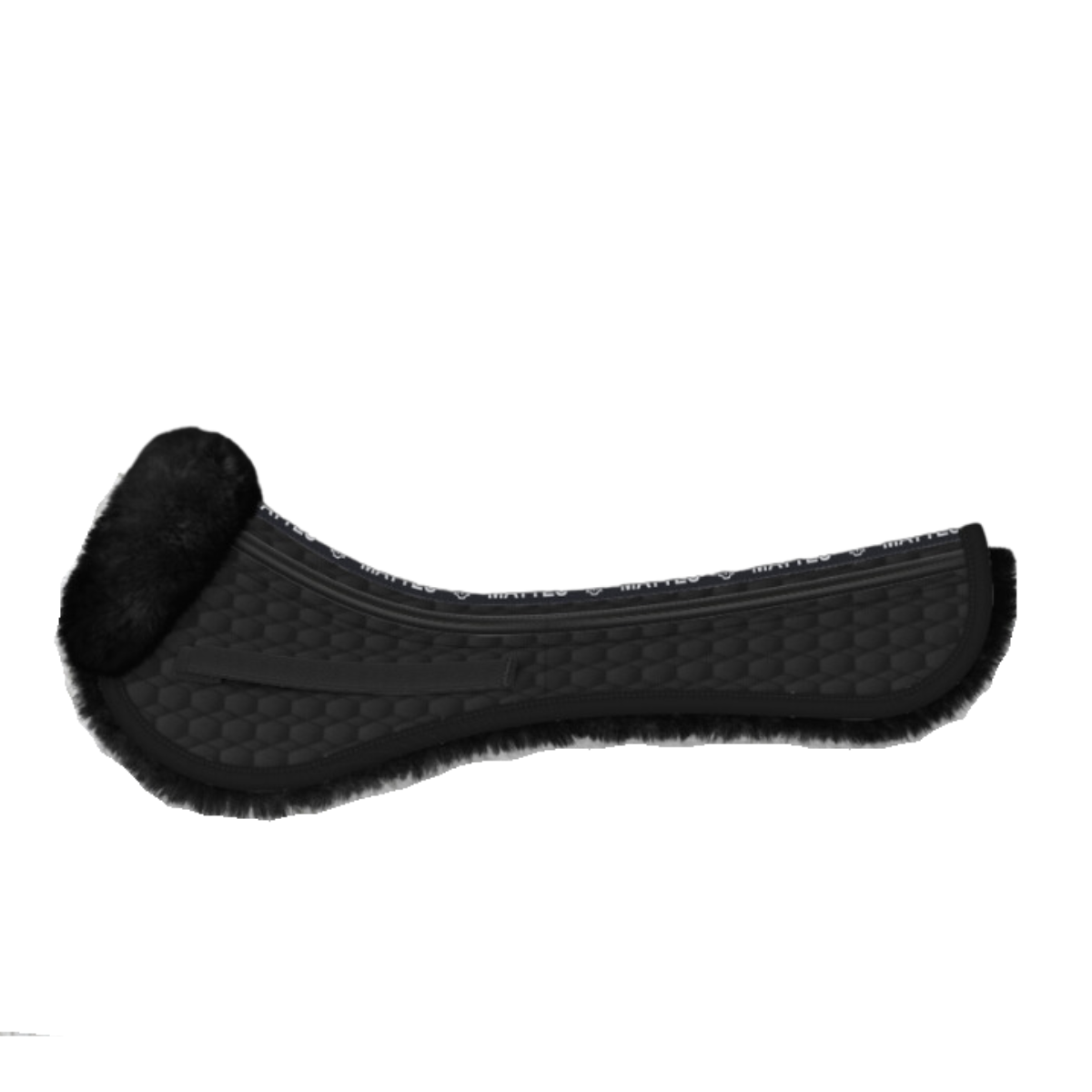 Mattes Correction Fårskinnspadd utan kant bak