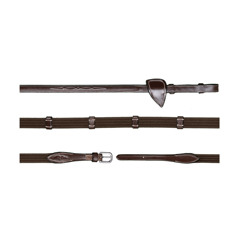 Dyon US Vävribbstygel 16mm med 9 läderstoppar