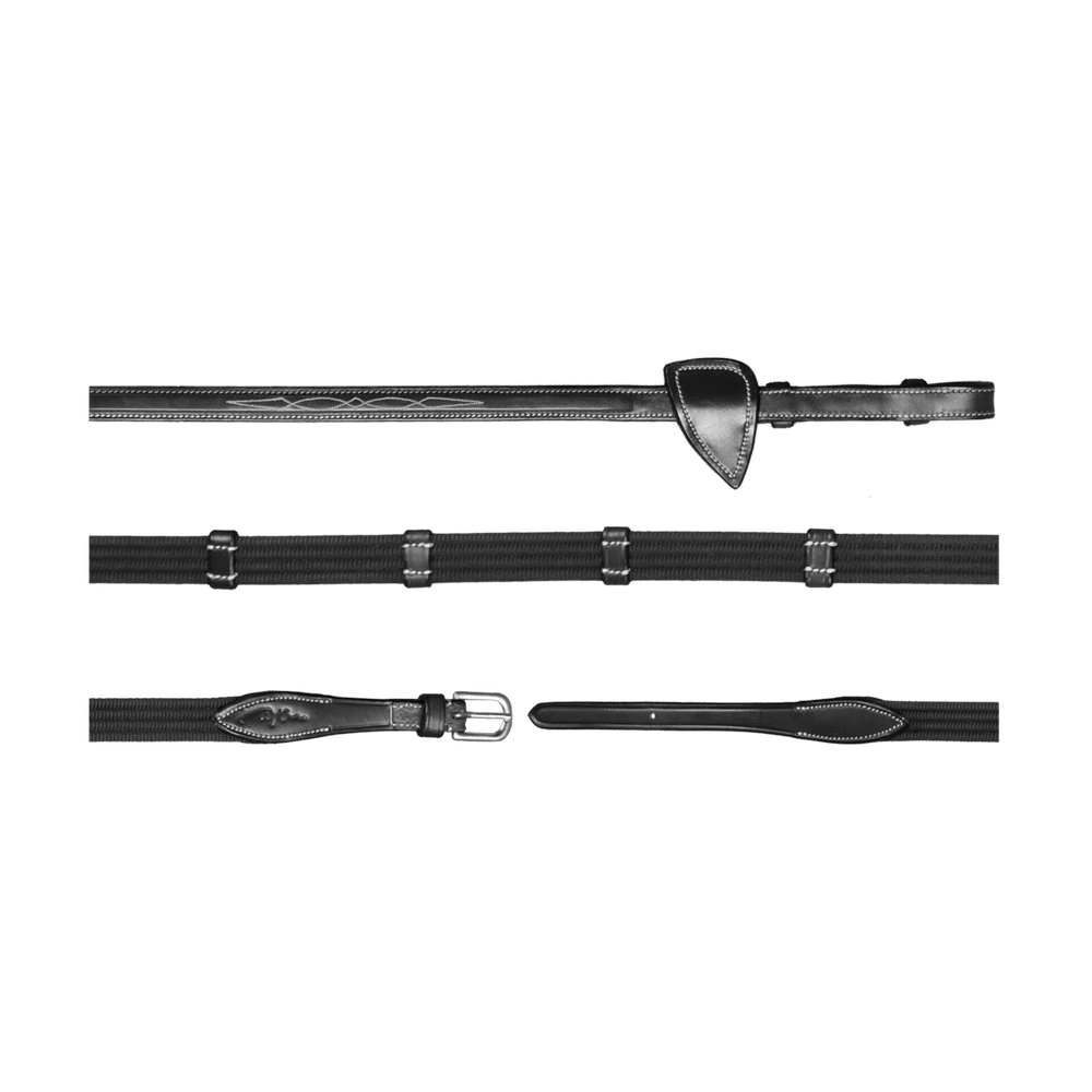 Dyon US Vävribbstygel 16mm med 9 läderstoppar