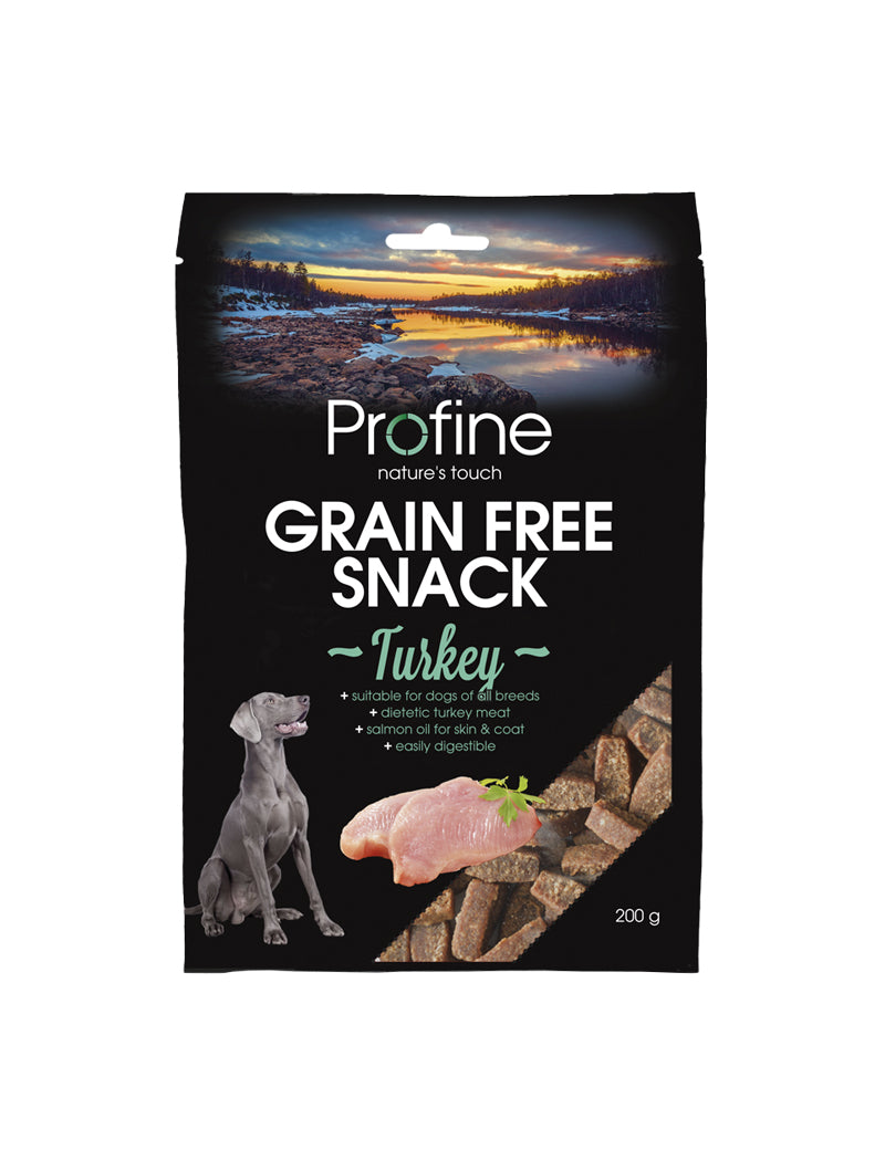 ProFine Spannmålsfritt Hundgodis Kalkon