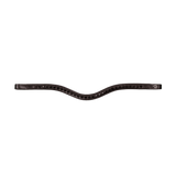 Dyon NE Pannband V-format svart Swarovski