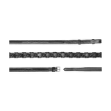 Dyon US Flätad lädertygel 13mm