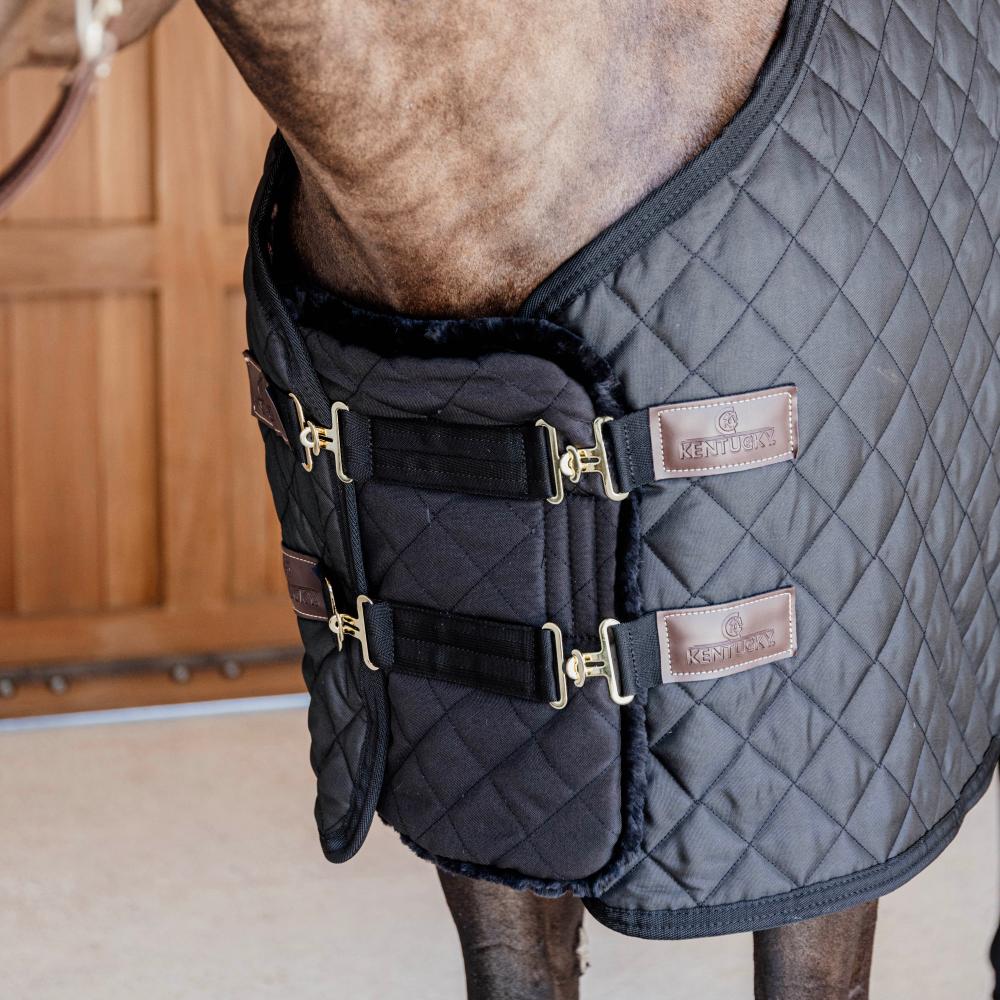 Kentucky Bröstförlängare Quilted Sheepskin 2 spännen