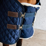 Kentucky Bröstförlängare Quilted Sheepskin 2 spännen