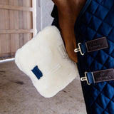 Kentucky Bröstförlängare Quilted Sheepskin 2 spännen