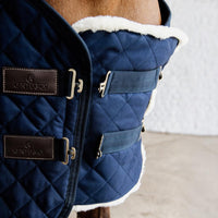 Kentucky Bröstförlängare Quilted Sheepskin 2 spännen