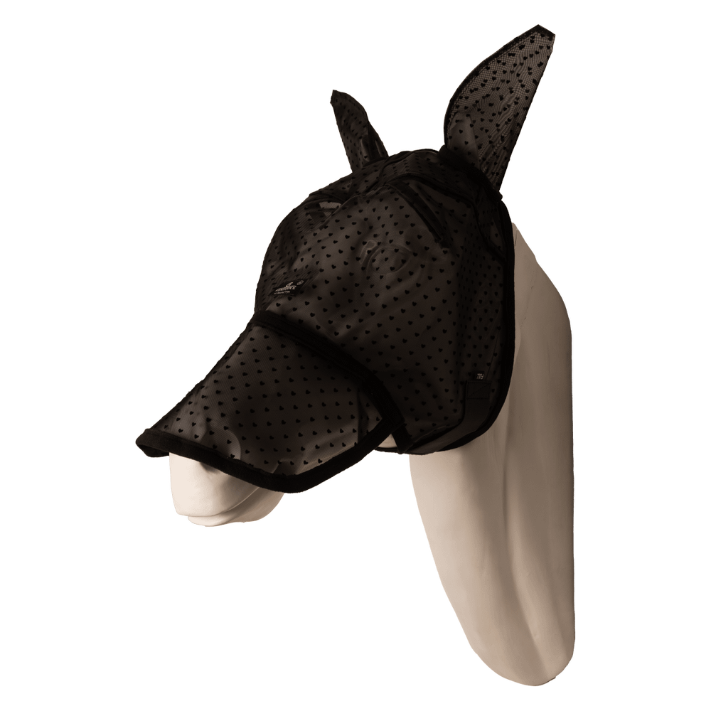 Kentucky Flugmask Heart med öron och nos