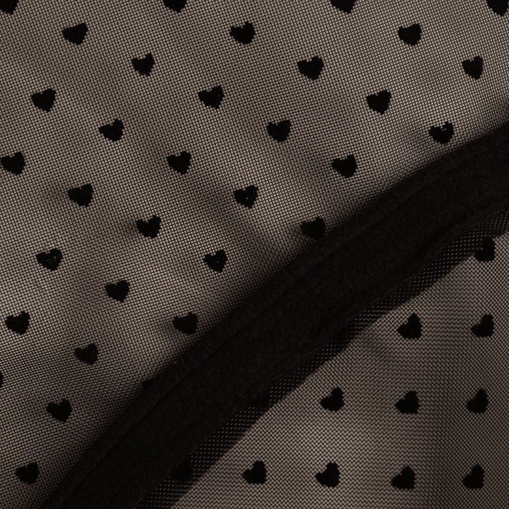 Kentucky Flugmask Heart med öron och nos