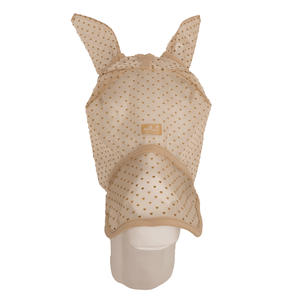 Kentucky Flugmask Heart med öron och nos