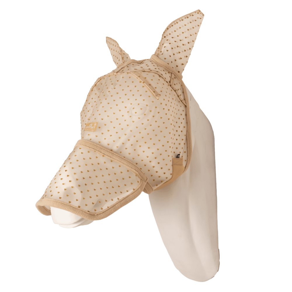 Kentucky Flugmask Heart med öron och nos