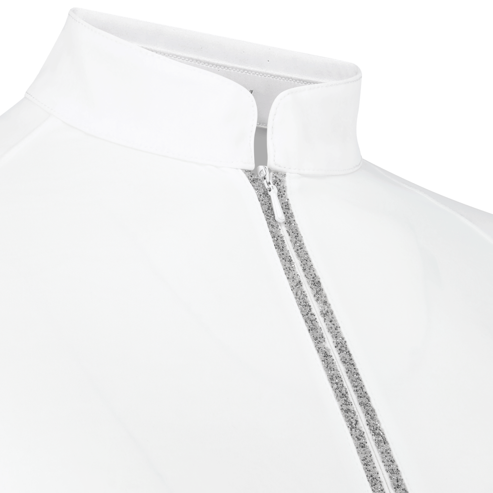 Kentucky Tävlingsskjorta Dam Classic Glitter Zipper LS