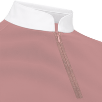 Kentucky Tävlingsskjorta Dam Classic Glitter Zipper LS